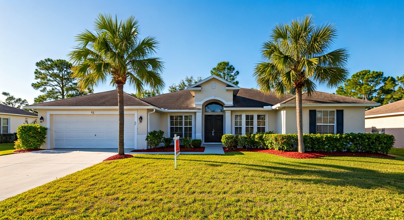 Florida home for sale representing Florida housing market forecast trends