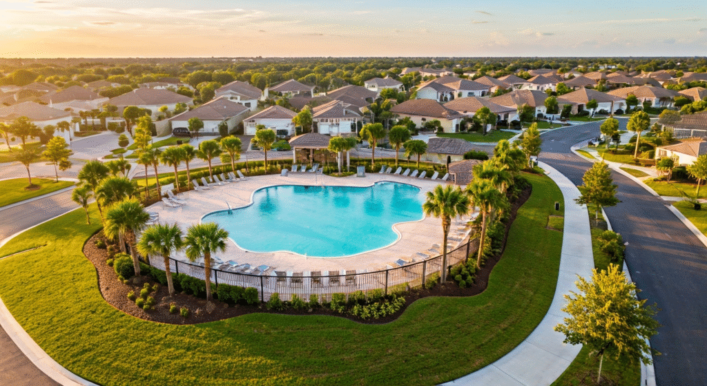 Family-friendly Florida neighborhood with strong rental demand for investors