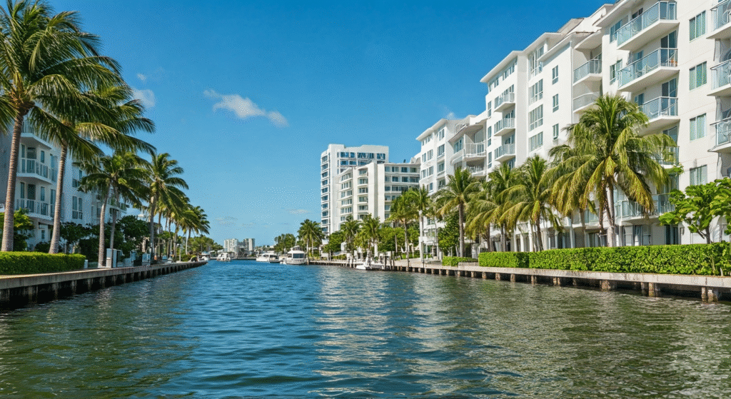 Miami vs Tampa living comparison showing Florida waterfront neighborhoods and home styles
