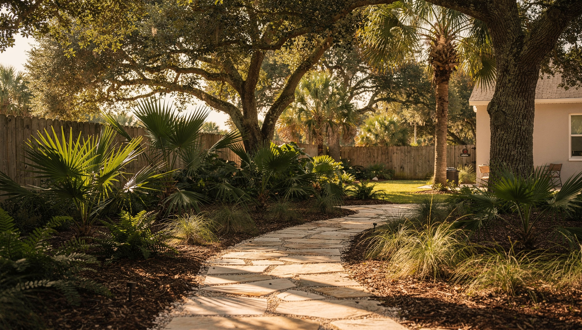 Florida home with solar panels and modern eco-friendly exterior