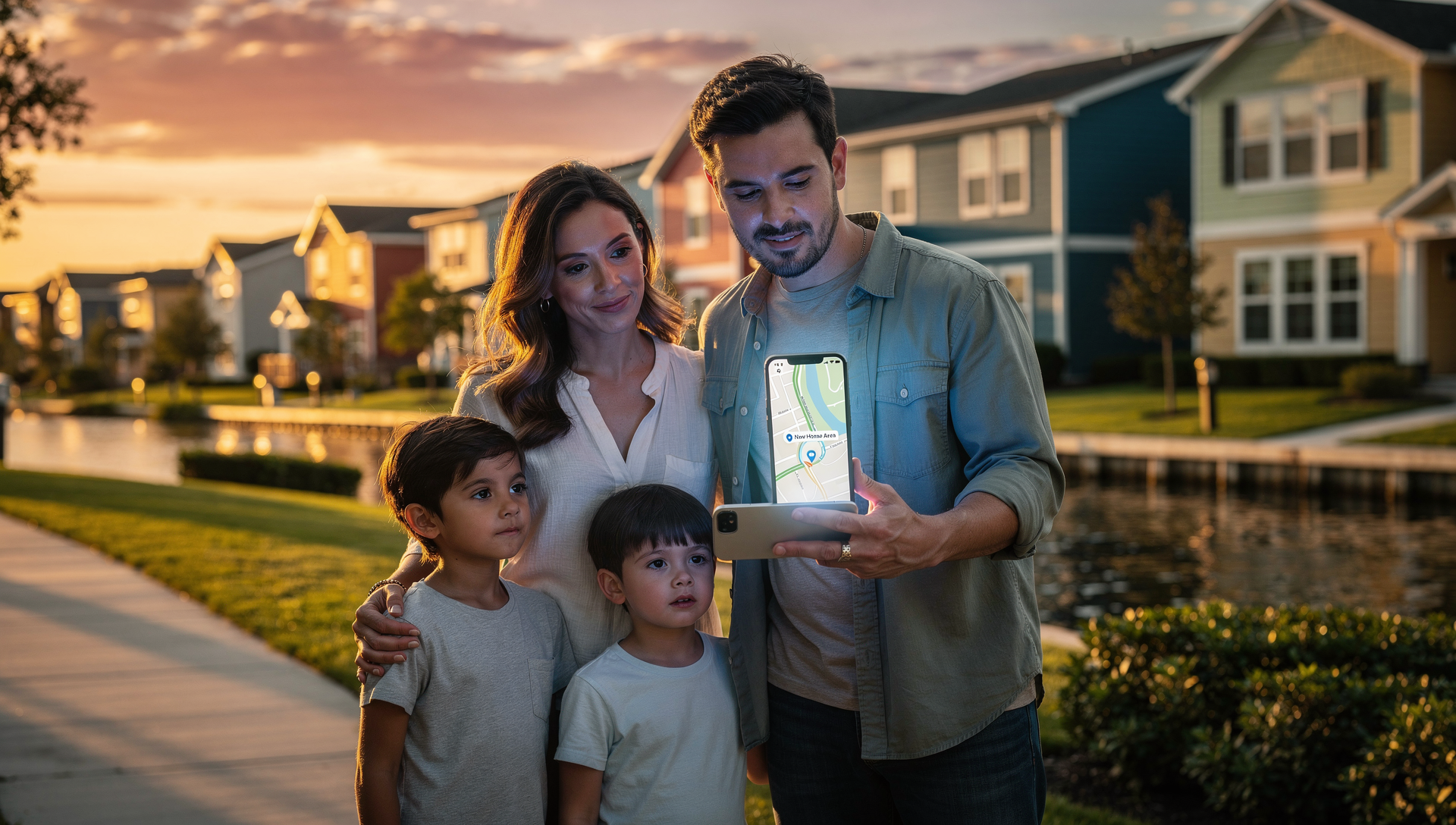 Florida coastal road trip passing beach homes and palm trees