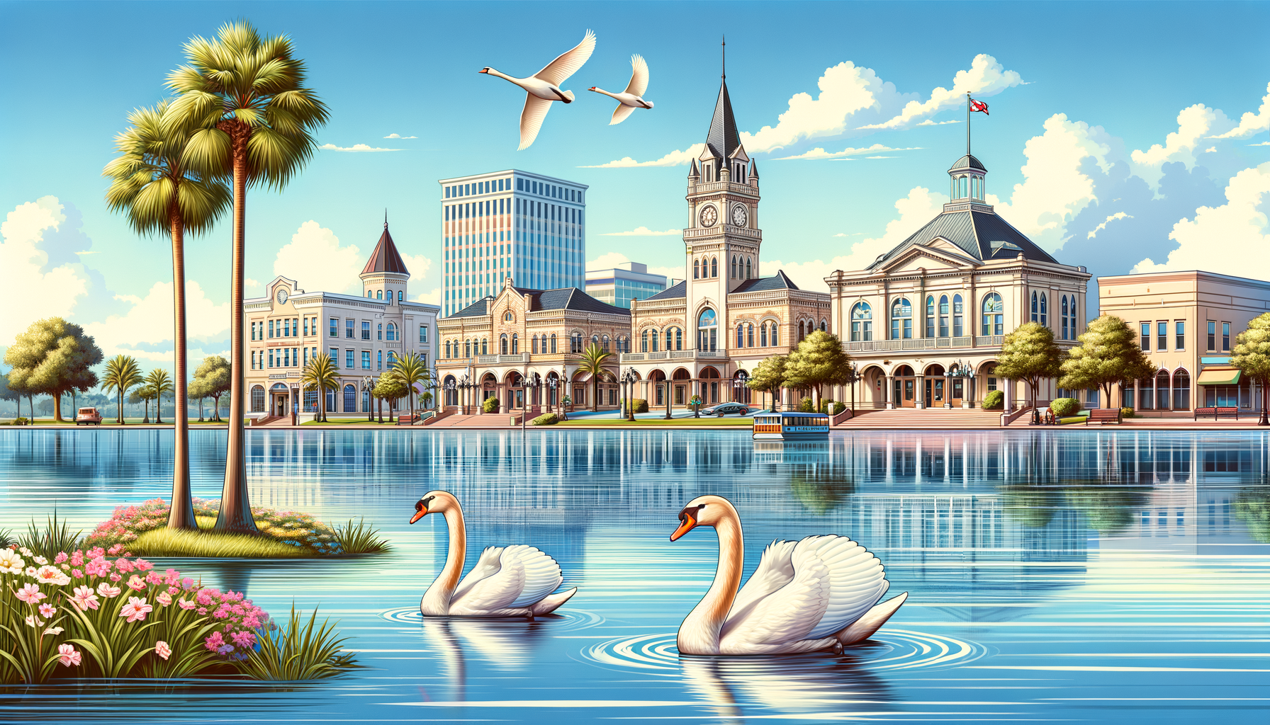 Lakeland Florida between Tampa and Orlando
