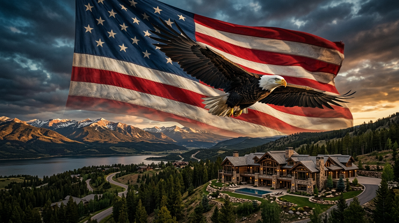 Veteran family standing together representing protection and trust in the homebuying process