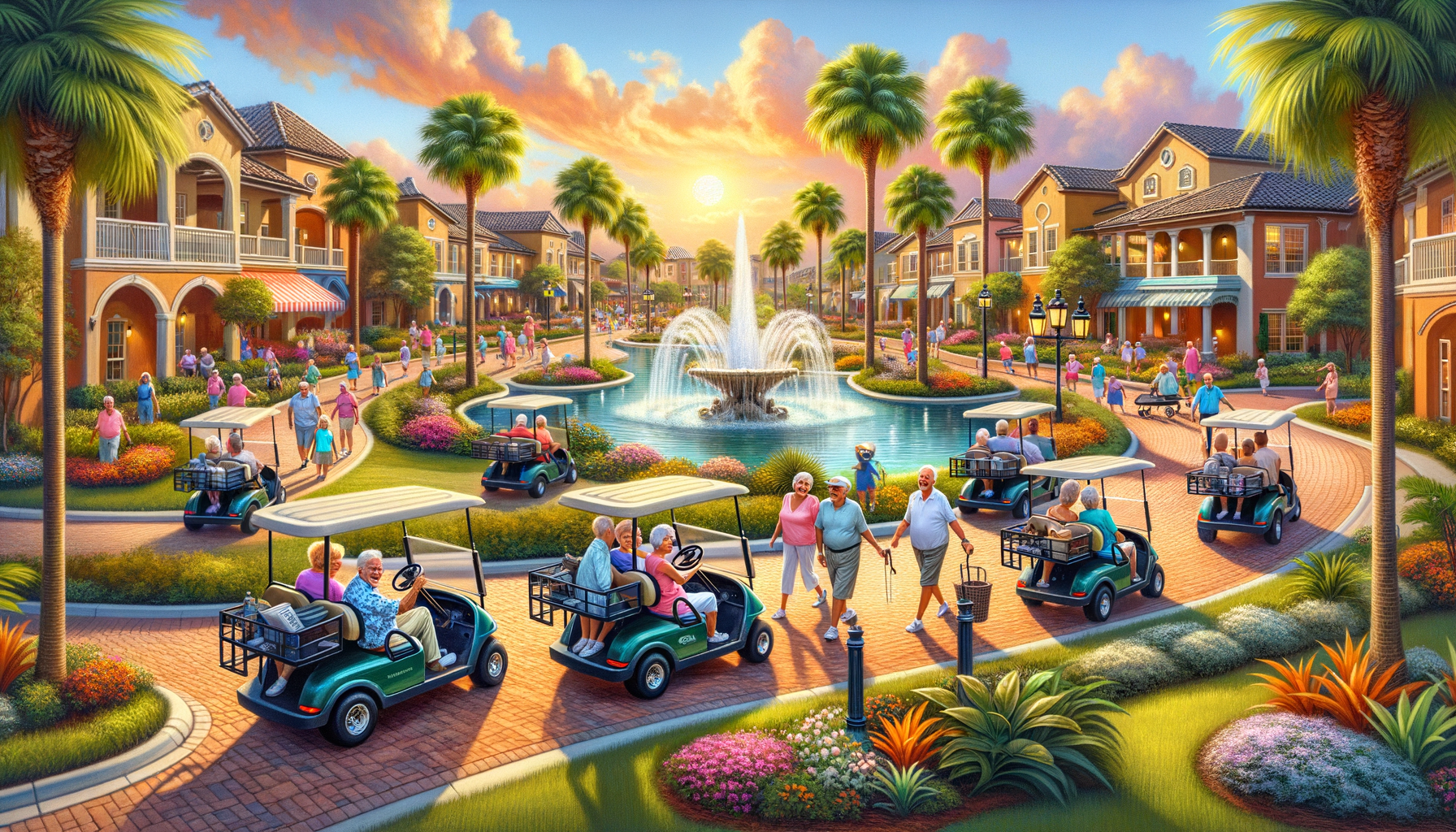 living in The Villages Florida retire