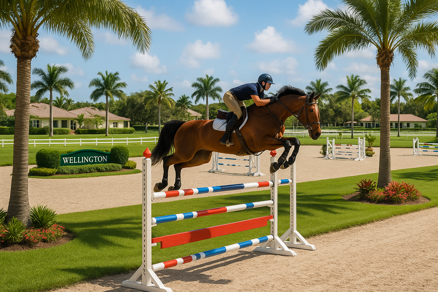 Wellington Florida Palm Beach active families