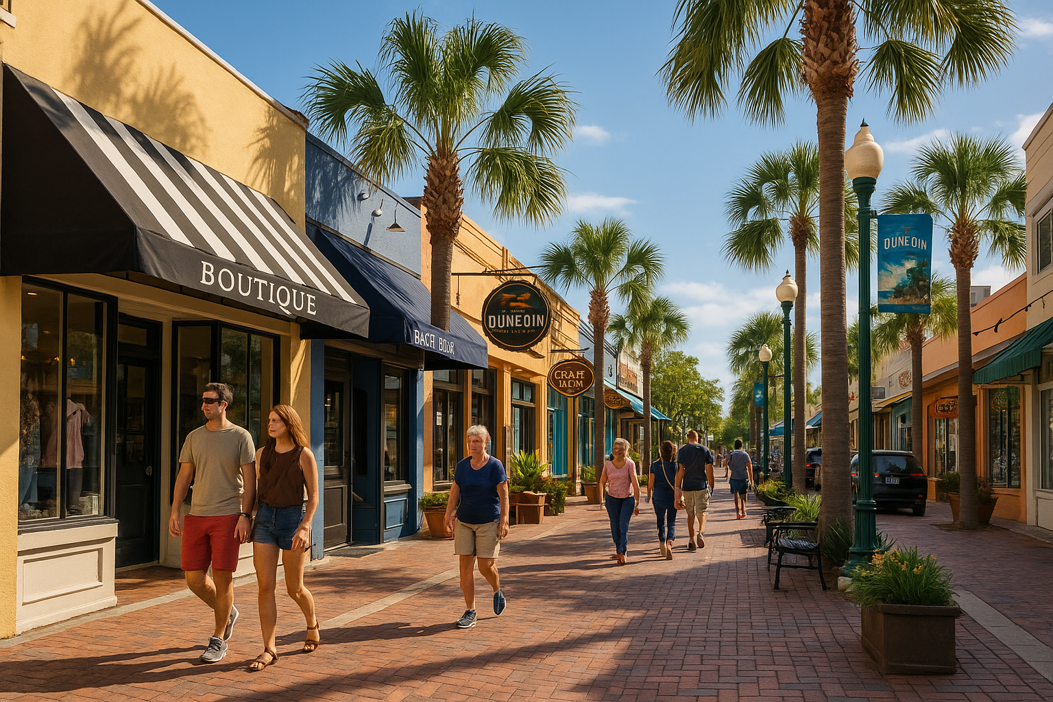 Dunedin Florida small town Pinellas County