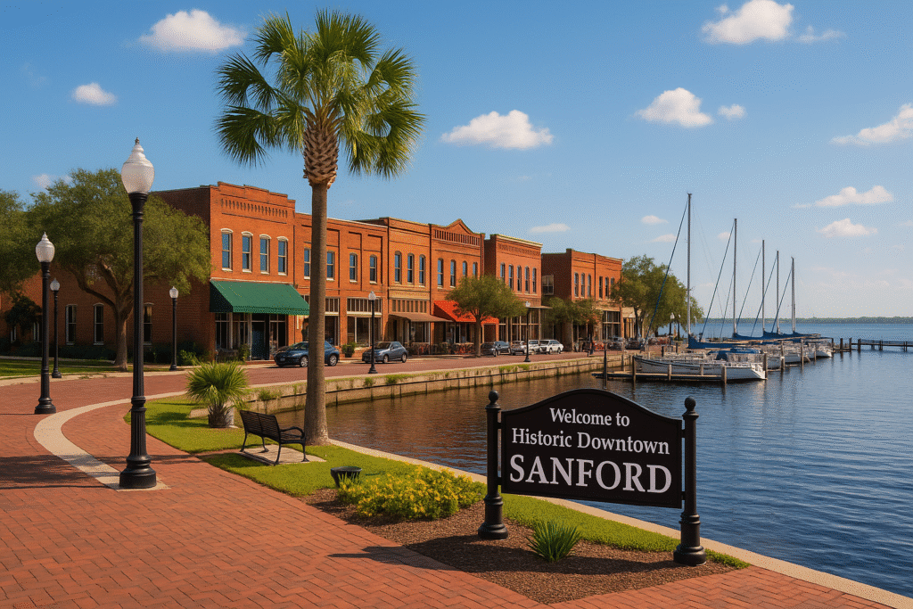 Sanford Florida Lake Monroe moving