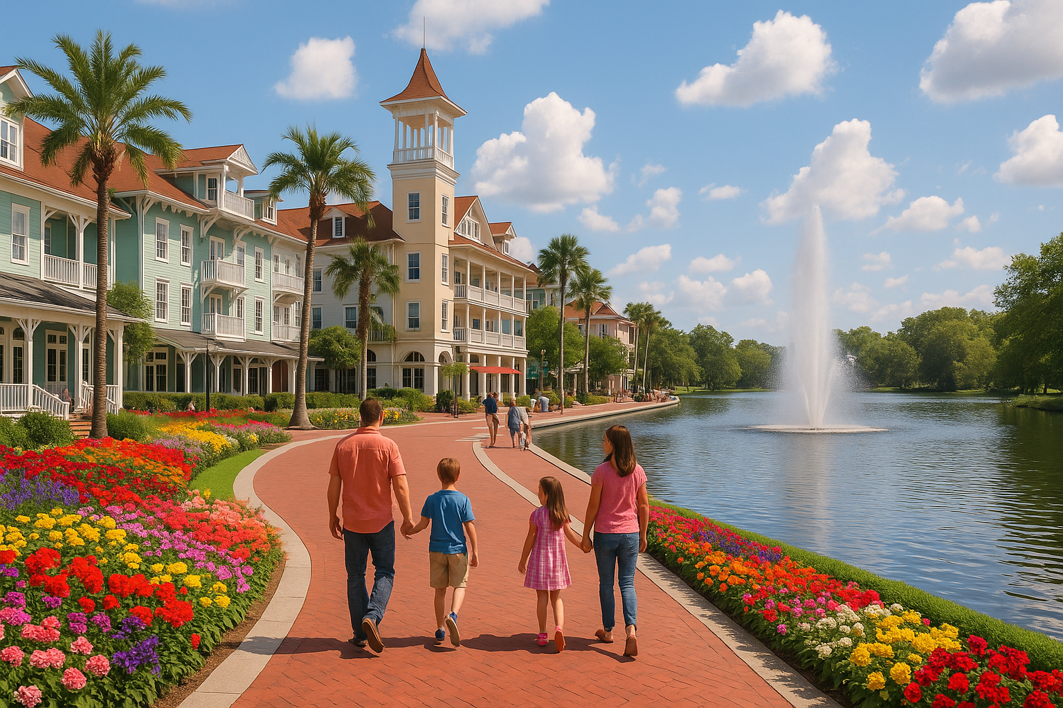 Celebration Florida Disney community living