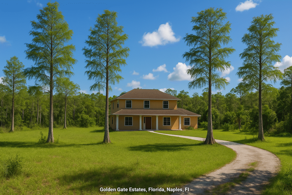 Golden Gate Estates Florida rural Naples